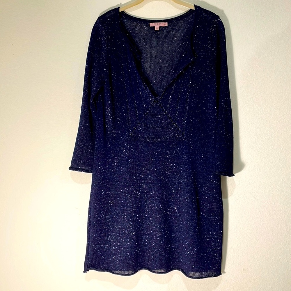Calypso St. Barth sparkly tunic, Size XS